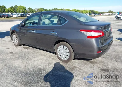 2013 Nissan Sentra S from USA, damaged, VIN 3N1AB7APXDL564706